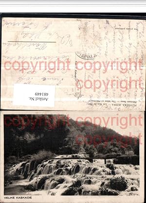 Seller image for 481449,Croatia Plitvicka Jezera Plitvicer Seen Velike Kaskade Wasserfall for sale by Versandhandel Lehenbauer