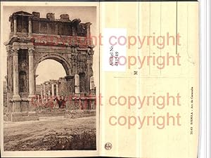 481549,Algeria Djemila Arc de Caracalla Torbogen
