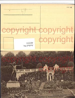 Bild des Verkufers fr 483551,Potsdam Sanssouci Bogenschtze im Sizilianischen Garten zum Verkauf von Versandhandel Lehenbauer