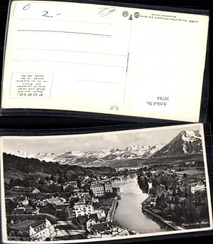 Bild des Verkufers fr 39784,Thun und die Alpen Kt Bern zum Verkauf von Versandhandel Lehenbauer