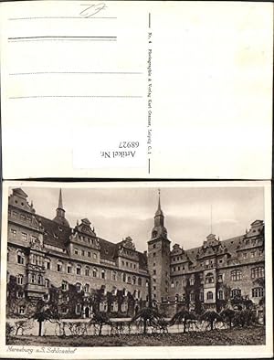 Bild des Verkufers fr 68927,Merseburg a S Schlosshof Ansicht zum Verkauf von Versandhandel Lehenbauer