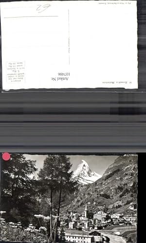 Immagine del venditore per 107486,Zermatt u. Matterhorn Totale Kanton Wallis venduto da Versandhandel Lehenbauer