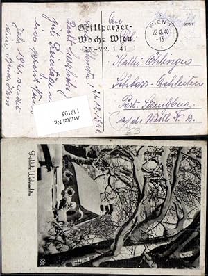 Seller image for 149105,Stempel Grillparzer Woche Wien 1941 Strengberg Schloss Achleiten for sale by Versandhandel Lehenbauer