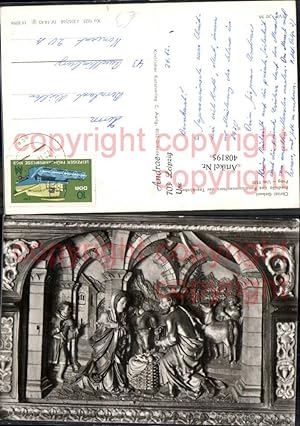 Bild des Verkufers fr 408195,Christi Geburt Predella d. Renaissancealtars d. Teynkirche Prag Religion zum Verkauf von Versandhandel Lehenbauer