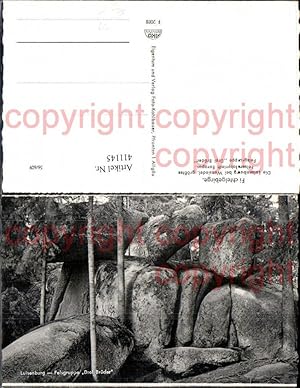 Seller image for 411145,Gesteinsformation Fichtelgebirge Luisenburg Wunsiedel Felsgruppe Drei Brder for sale by Versandhandel Lehenbauer