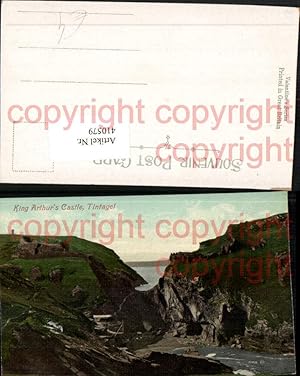 Bild des Verkufers fr 410579,England Tintagel King Arthurs Castle Landschaft zum Verkauf von Versandhandel Lehenbauer