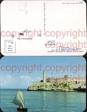 Immagine del venditore per 412309,Cuba Habana Havana Harbor Entrance and Morro Castle Festung Leuchtturm Segelboot venduto da Versandhandel Lehenbauer