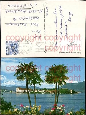 Bild des Verkufers fr 419292,Piemonte Verbano-Cusio-Ossola Lago Maggiore Isola Bella Insel zum Verkauf von Versandhandel Lehenbauer