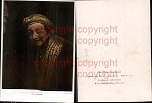 Bild des Verkufers fr 425649,Knstler Ak Rembrandt Selbstbildnis Barock zum Verkauf von Versandhandel Lehenbauer