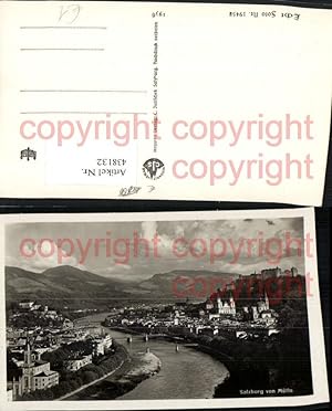 Bild des Verkufers fr 438132,Salzburg Totale von Mlln zum Verkauf von Versandhandel Lehenbauer