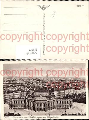 Seller image for 438419,Wien Innere Stadt Teilansicht vom Rathaus geg. Burgtheater for sale by Versandhandel Lehenbauer