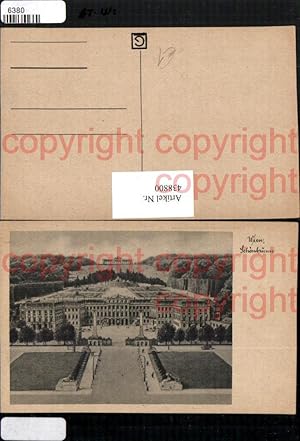 Seller image for 438800,Wien Hietzing Schloss Schnbrunn Totale m. Gloriette for sale by Versandhandel Lehenbauer