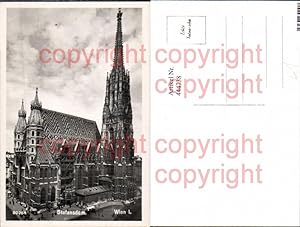 Bild des Verkufers fr 444738,Foto Ak Wien Stephansdom Dom Kirche zum Verkauf von Versandhandel Lehenbauer