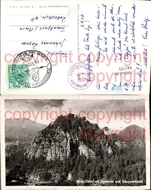 Seller image for 443751,Zittauer Gebirge Berg Oybin m. Hochwald u. Schuppenberg for sale by Versandhandel Lehenbauer