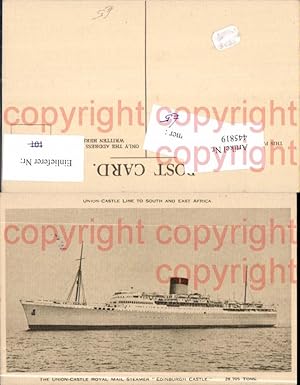 Seller image for 445819,Hochseeschiff Schiff The Union Castle Royal Mail Steamer Edinburgh Castle for sale by Versandhandel Lehenbauer