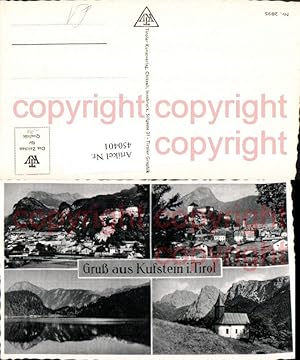 Image du vendeur pour 450401,Gru aus Kufstein Totale Kirche See Mehrbildkarte mis en vente par Versandhandel Lehenbauer