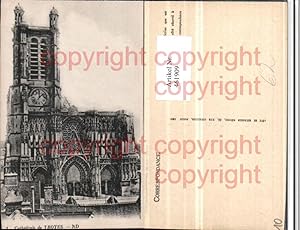 Bild des Verkufers fr 461909,Champagne-Ardenne Aube Troyes Cathedrale Kirche zum Verkauf von Versandhandel Lehenbauer