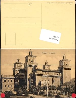 Bild des Verkufers fr 87463,Ferrara Castello Detailansicht Emilia-Romagna zum Verkauf von Versandhandel Lehenbauer