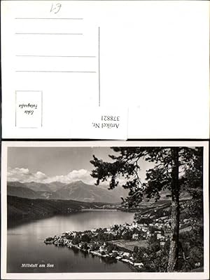 Image du vendeur pour 378821,Millstatt am See Totale Bergkulisse mis en vente par Versandhandel Lehenbauer