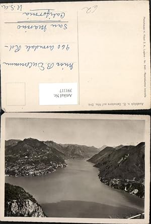 Seller image for 391117,Ausblick von San Salvatore auf Monte Bre Bergkulisse Kt Tessin for sale by Versandhandel Lehenbauer
