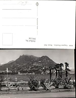 Bild des Verkufers fr 391138,Lugano Paradiso Monte Bre Bergkulisse Kt Tessin zum Verkauf von Versandhandel Lehenbauer