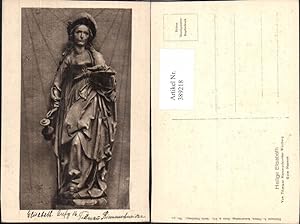 Bild des Verkufers fr 389218,Statue Heilige Elisabeth v. Tilmann Riemenschneider Wrzburg Reiligion zum Verkauf von Versandhandel Lehenbauer