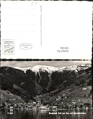 Image du vendeur pour 393396,Zell am See Totale m. Schmittenhhe Bergkulisse mis en vente par Versandhandel Lehenbauer