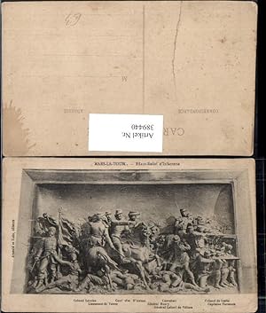 Bild des Verkufers fr 389440,WW1 Mars-la-Tour Haut-Relief d Infanterie Soldaten Colonel Louclas Canrobert General Henry zum Verkauf von Versandhandel Lehenbauer