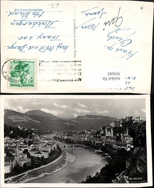 Bild des Verkufers fr 393685,Salzburg Totale Fluss Brcken pub Cosy 31 zum Verkauf von Versandhandel Lehenbauer