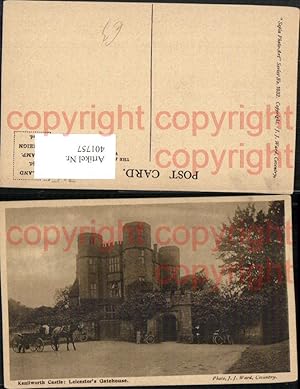 Seller image for 401757,England Kenilworth Castle Leicesters Gatehouse Burg Kutsche for sale by Versandhandel Lehenbauer