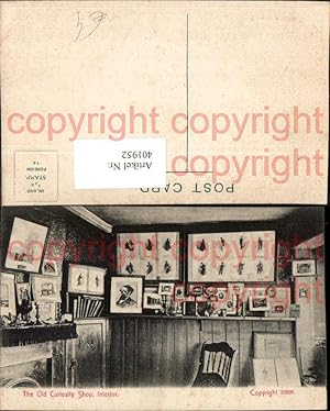 Seller image for 401952,England London Old Curiosity Shop Interior Raritenladen Innenansicht for sale by Versandhandel Lehenbauer