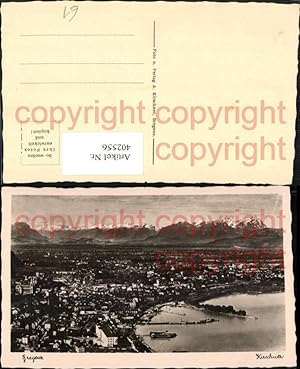 Bild des Verkufers fr 402556,Bregenz am Bodensee Totale Bergkulisse zum Verkauf von Versandhandel Lehenbauer