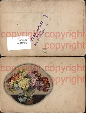 Bild des Verkufers fr 402899,Meissner & Buch 2333 Knstlerkarte Blumen Vase zum Verkauf von Versandhandel Lehenbauer