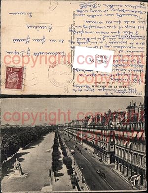 Seller image for 403673,Ile-de-France Paris et ses Merveilles La rue de Rivoli Strae for sale by Versandhandel Lehenbauer