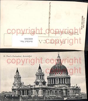 Bild des Verkufers fr 400388,Kirche London St Pauls Cathedral Kathedrale zum Verkauf von Versandhandel Lehenbauer