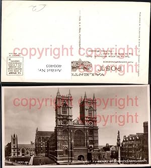 Imagen del vendedor de 400403,Kirche London Westminster Abbey West Towers a la venta por Versandhandel Lehenbauer