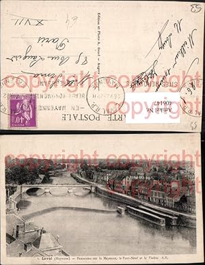 Seller image for 406147,Pays de la Loire Mayenne Laval Panorama Pont-Neuf et le Viaduc Brcke Viadukt for sale by Versandhandel Lehenbauer