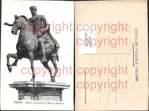 Bild des Verkufers fr 418759,Roma Rom Statue equestre di Marco Aurelio Statue Monument Antike zum Verkauf von Versandhandel Lehenbauer