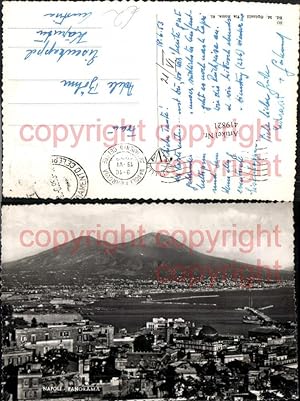 Bild des Verkufers fr 419821,Campania Napoli Neapel Panorama Totale m. Vesuv Vulkan Bergkulisse zum Verkauf von Versandhandel Lehenbauer