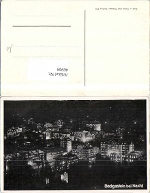 Bild des Verkufers fr 46909,Badgastein bei Nacht zum Verkauf von Versandhandel Lehenbauer