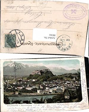 Bild des Verkufers fr 88361,Salzburg vom Kapuzinerberg 1900 zum Verkauf von Versandhandel Lehenbauer