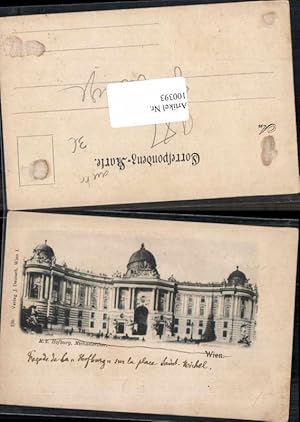 Image du vendeur pour 100393,Wien 1 Hofburg Michaelerthor 1900 pub Deutsch mis en vente par Versandhandel Lehenbauer