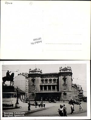Bild des Verkufers fr 107560,Beograd Belgrad Spomenik zum Verkauf von Versandhandel Lehenbauer