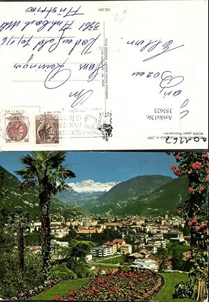 Imagen del vendedor de 353623,Trentino Bolzano Bozen Totale geg. Rosengarten Bergkulisse a la venta por Versandhandel Lehenbauer