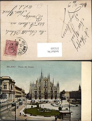 Immagine del venditore per 371355,Lombardia Milano Mailand Piazza del Duomo Dom Kirche Denkmal venduto da Versandhandel Lehenbauer