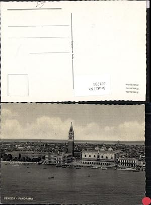 Bild des Verkufers fr 371704,Veneto Venezia Venedig Panorama Teilansicht Turm Dogenpalast zum Verkauf von Versandhandel Lehenbauer