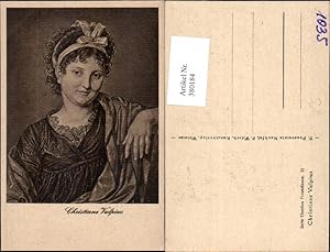 Seller image for 380184,Knstler Ak Christiane Vulpius Goethe Freundin Musik for sale by Versandhandel Lehenbauer