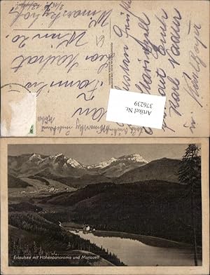 Image du vendeur pour 376239,Erlaufsee See m. Mariazell Totale Bergkulisse mis en vente par Versandhandel Lehenbauer