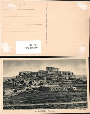 Bild des Verkufers fr 387126,Greece Athenes Athen L'Acropole Akropolis zum Verkauf von Versandhandel Lehenbauer