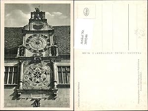 Bild des Verkufers fr 389246,Technik Uhr am Rathaus Heilbrunn zum Verkauf von Versandhandel Lehenbauer